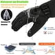 thumbnail image 3 of Guantes de invierno MOREOK impermeables y resistentes al viento a -30 °C, unisex, 3 of 6