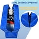 thumbnail image 4 of Bolsas de almacenamiento HAPPY CHEERS, 216 L, 57 galones, extra grandes, azules, 4 of 7