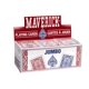 thumbnail image 1 of Juego de cartas Maverick Jumbo Index Poker, paquete de 12, rojo y azul, 1 of 9