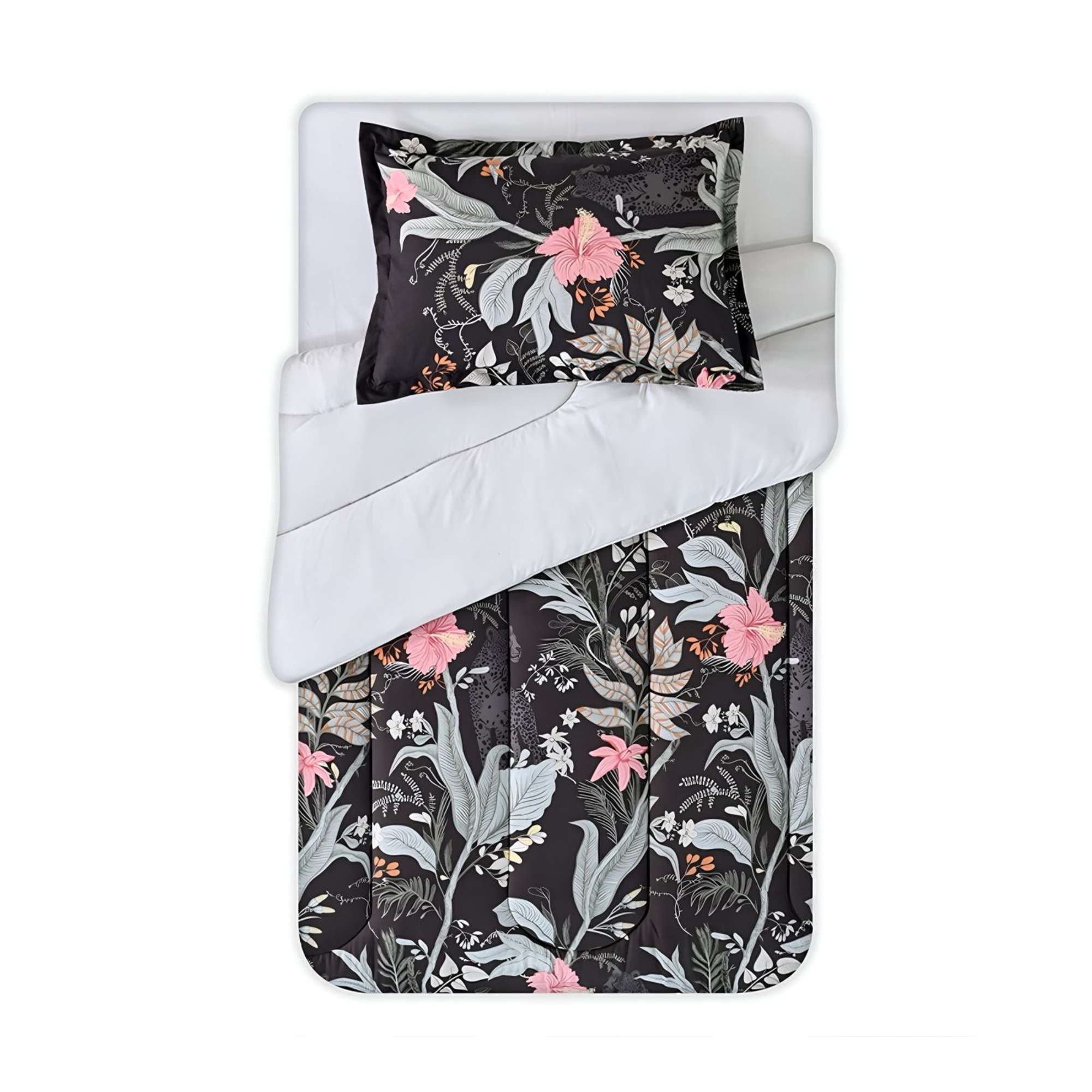 Plumón Estampado 1.5 Plazas American Family