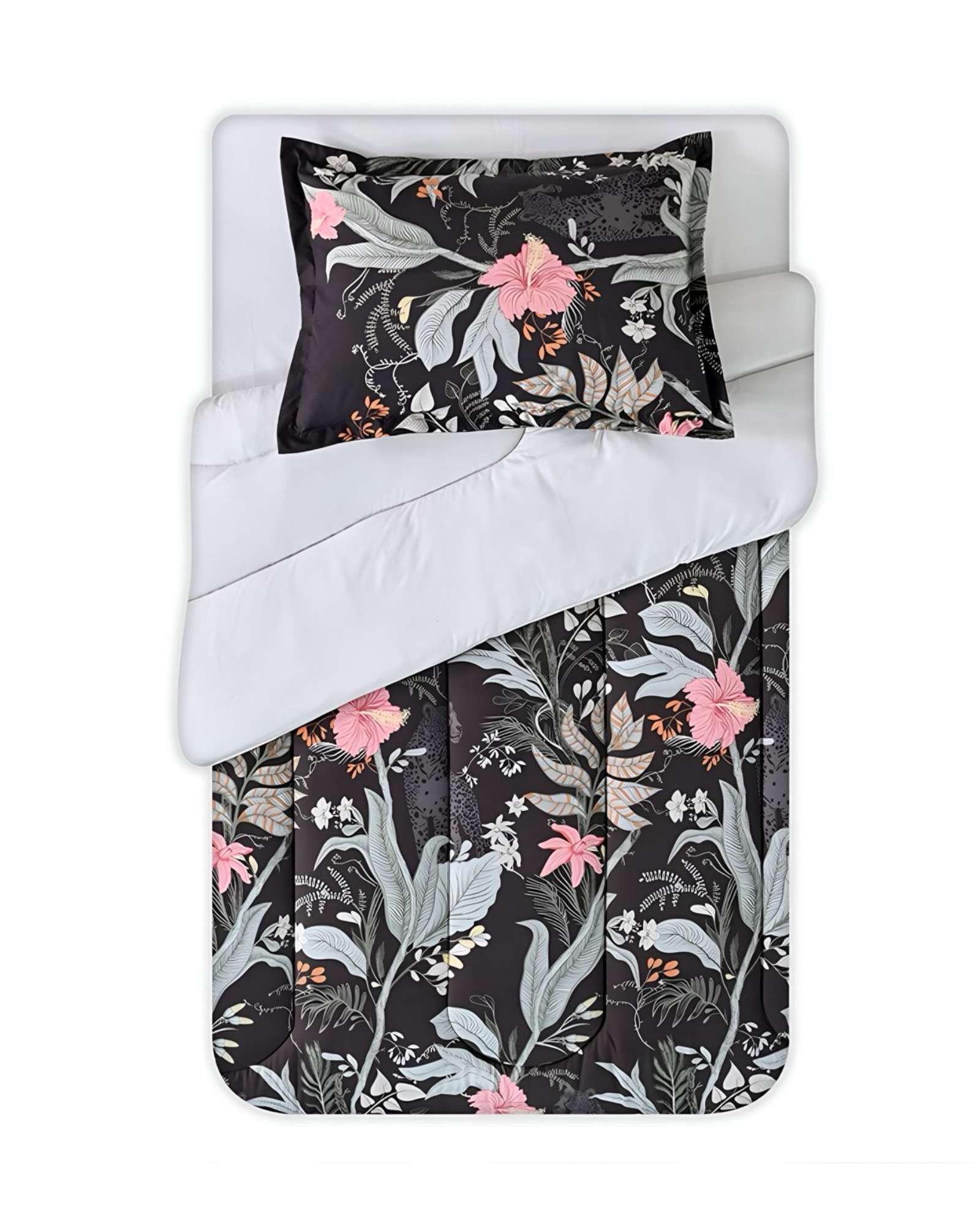 Plumón Estampado 1.5 Plazas American Family