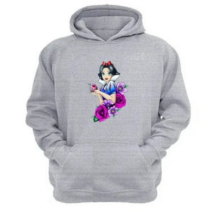 Genérico - Polerón Canguro Blanca Gris Claro Talla S Unisex