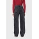 thumbnail image 3 of Jeans Mujer Cargo Calce Recto Negro - V, 3 of 4