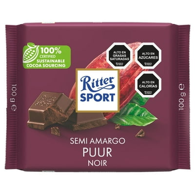 Chocolate Ritter Negro 100 G Ritter Sport