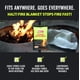 thumbnail image 2 of HALT! Manta ignífuga de emergencia - Supresión rápida de incendios para el hogar, la cocina, el auto y el camping | Ligera, sin desorden, segura, reutilizable y sin vencimiento (paquete individual), 2 of 5