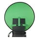 thumbnail image 1 of Cámara web portátil con fondo verde para videoconferencias, chats y videollamadas (142 cm/4,65 pies, doble cara verde/azul), 1 of 6