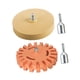 thumbnail image 4 of 2 herramientas genéricas para quitar calcomanías de ruedas con borrador, rueda de goma con adaptador de taladro para ventanas de RV, aplicación rápida, 4 of 5