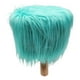 thumbnail image 2 of Puff Redondo Con Pelo Sintetico Para Niños Colores celeste, 2 of 3