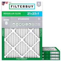 Filtro De Aire Filterbuy Merv 8 21X23X1 (Paquete De 4) Essential Dust