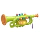 thumbnail image 3 of Instrumento Musical Juguete Simulación Cuerno Trompeta Trompeta Verde Educativa, 3 of 5