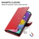 thumbnail image 2 of Funda para FOXDOCK Samsung Galaxy A71 4G– Cuero Premium, 3 ranuras para tarjetas, Protección contra impactos, 2 of 5