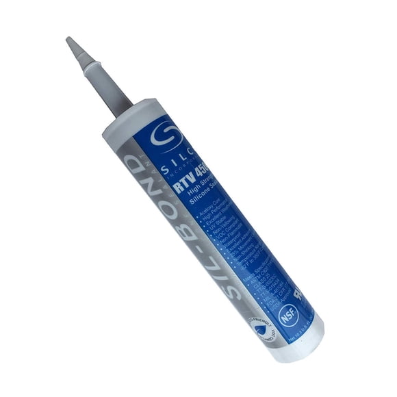 Sellador de silicona Sil-Bond paquete de 3 unidades 291 ml transparente