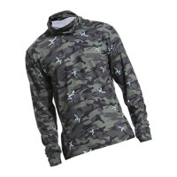 Ioensy - Camisa Con Capucha Y Protección Solar Para Hombre, Protector Fino Contra Erupciones Para Montar Al Aire Libre, M, Verde