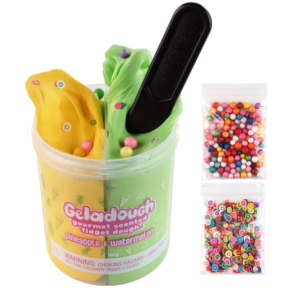 Masa Nube de Mantequilla Geladough 180 g Piña y Sandía