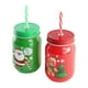 thumbnail image 4 of Vaso con bombilla con diseño navideño, producto surtido, 1 un, 4 of 4