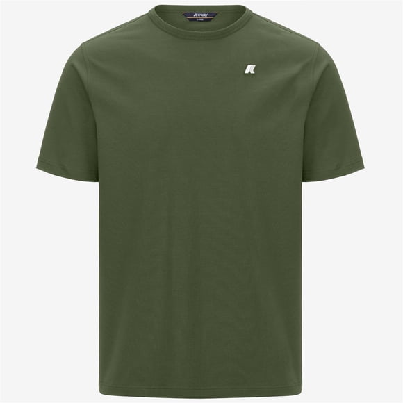 Polera K-Way Men Adame Stretch Green Cypress