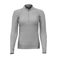 Andesland - Polera Dry Fit Con Cierre Manga Larga Mujer