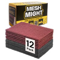 Meshmight - Scuff P800 + 6 Granates P320, Paquete De 12 Unidades, 6 X 9, 6, Color Gris