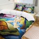 thumbnail image 2 of Alice in Wondenland 3 Piece Comforter Bedding 1 Set Super Soft Quilt Cover with 2 Pillowcases Funny Merch Movie Fans Gifts for Girls Boys Kids Adults, 2 of 5