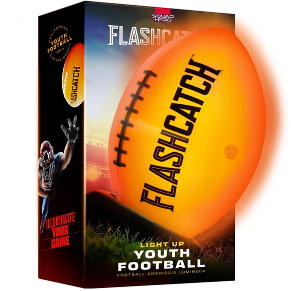Football FlashCatch se ilumina en la oscuridad, tamaño 3