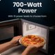 thumbnail image 4 of Horno microondas Chefman 0.7 pies³ 700 W acero inoxidable 120 V, 4 of 8