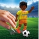 thumbnail image 3 of Playmobil Jugadores de Fútbol 8 piezas Figuras personalizables, 3 of 5