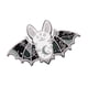 thumbnail image 5 of Broche De Murciélago De Dibujos Animados Espeluznante Regalo De Cumplea?os Pin De Esmalte Duro Para Sombrero Suéter Abrigo Plata, 5 of 5