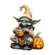 thumbnail image 1 of Decoraciones De Halloween Adornos Estatuilla De Extraterrestre De Calabaza Para Patio De Césped Estilo Interior B, 1 of 5