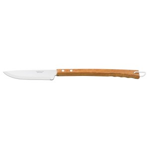 Cuchillo Trinchante Tramontina Churrasco Con Lámina De Acero Inoxidable Y Mango De Madera 8"" 52,6 Cm
