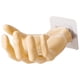 thumbnail image 1 of Ropa Toalla Gancho Resina Práctico Clip Montado En La Pared Para Dormitorio Armario Hogar Beige, 1 of 5