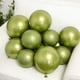 thumbnail image 4 of Globos Ztikug de látex metálico verde claro, 30 cm, 50 unidades, 4 of 6