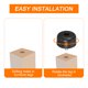 thumbnail image 5 of Uxcell 4 piezas M10 x 1.18 x 2.17 pulgadas Patas de muebles, patas de repuesto cónicas de plástico para sofá, 5 of 6