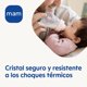 thumbnail image 3 of Mamadera de Vidrio MAM Feel Good 260ml, 2m+ Rosa, 3 of 3