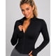 thumbnail image 2 of Chaqueta Deportiva Para Mujer Slim Fit Con Cierre Y Cuello Alto, 2 of 3