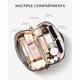 thumbnail image 3 of Bolsa de Maquillaje de Viaje EACHY Cuero Lychee Grande Impermeable, 3 of 3