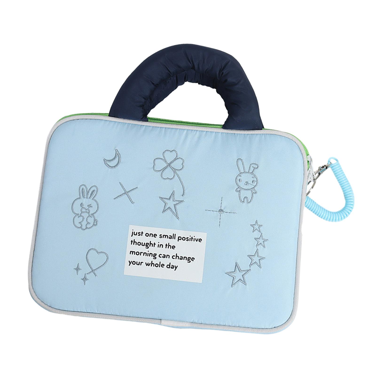 Magideal - Bolsa Para Ordenador Portátil Para Mujer, Bolsa Para Ordenador Portátil Y Tableta, Estuche De Transporte Grueso Para Ordenador, Bolsa Para Tableta, , Azul, 16 Pulgadas