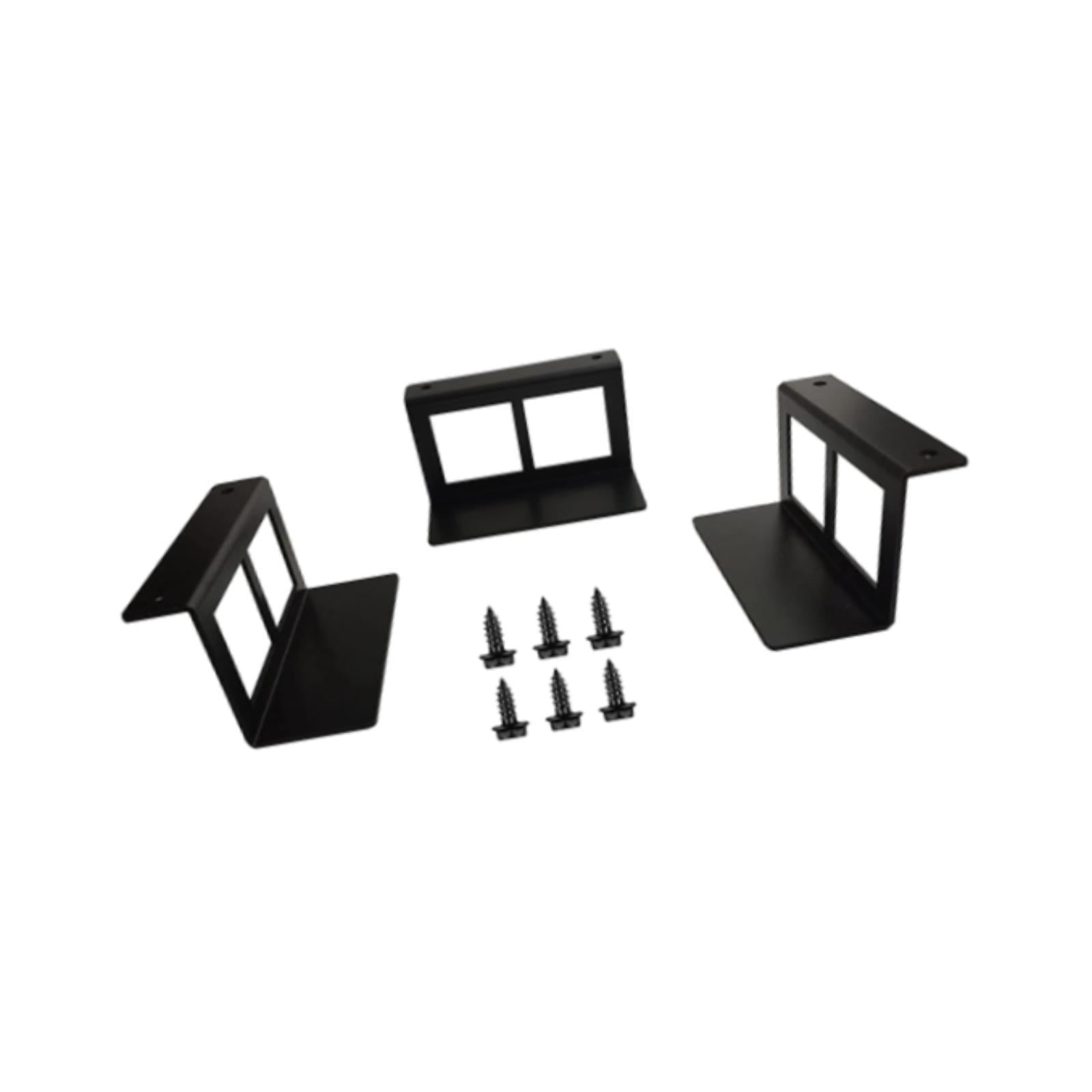 Magideal - Soporte Para Computadora Portátil Debajo Del Escritorio, Juego De Soportes Para Computadora Portátil, Creativo, Con Tornillos De Fijación, Soporte , S S