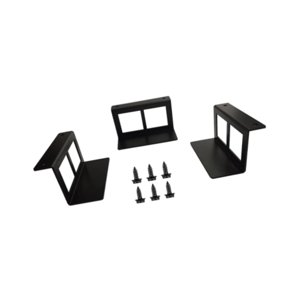 Magideal - Soporte Para Computadora Portátil Debajo Del Escritorio, Juego De Soportes Para Computadora Portátil, Creativo, Con Tornillos De Fijación, Soporte , S S