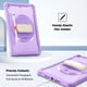 thumbnail image 3 of Funda ProCase Rugged para iPad 9ª, 8ª y 7ª generación de 10,2 pulgadas, color morado, 3 of 8
