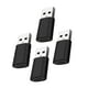 thumbnail image 2 of 4 Adaptadores USB 3.0 A Tipo C Hembra Convertidor USB De Aleación De Aluminio Fácil De Usar Negro, 2 of 3
