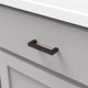 thumbnail image 2 of Tirador para gabinete Hickory Hardware Skylight 7,5 cm negro mate, 2 of 9