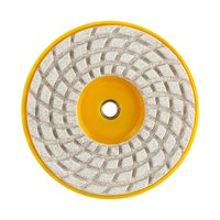 Magideal - Almohadilla De Pulido En Seco De De Resina De Diamante, 100Mm, 4 "", Espesor 3,5Mm, Accesorios Resistentes Al Desgaste Para Lijado De Mármol Y Pi