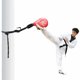 thumbnail image 1 of Almohadilla roja de objetivo de patada HXRROO de 25 cm para artes marciales, 1 of 6