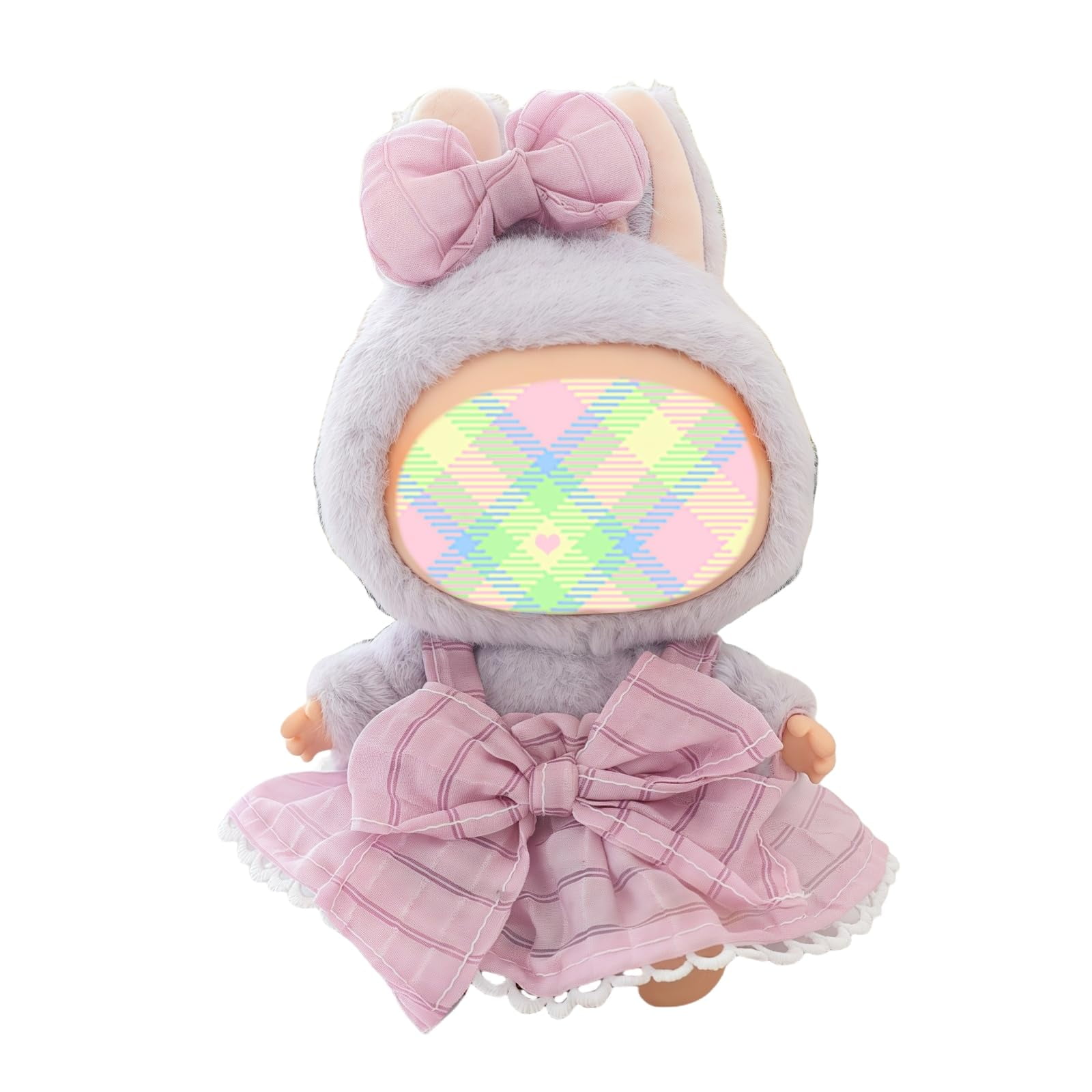 Conjunto De Ropa Para Muñecas Tou-beguin Para Muñecas Labubu De 15 Cm Y 17 Cm