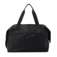 Bolso De Viaje Weekender Mediana Negro Totto