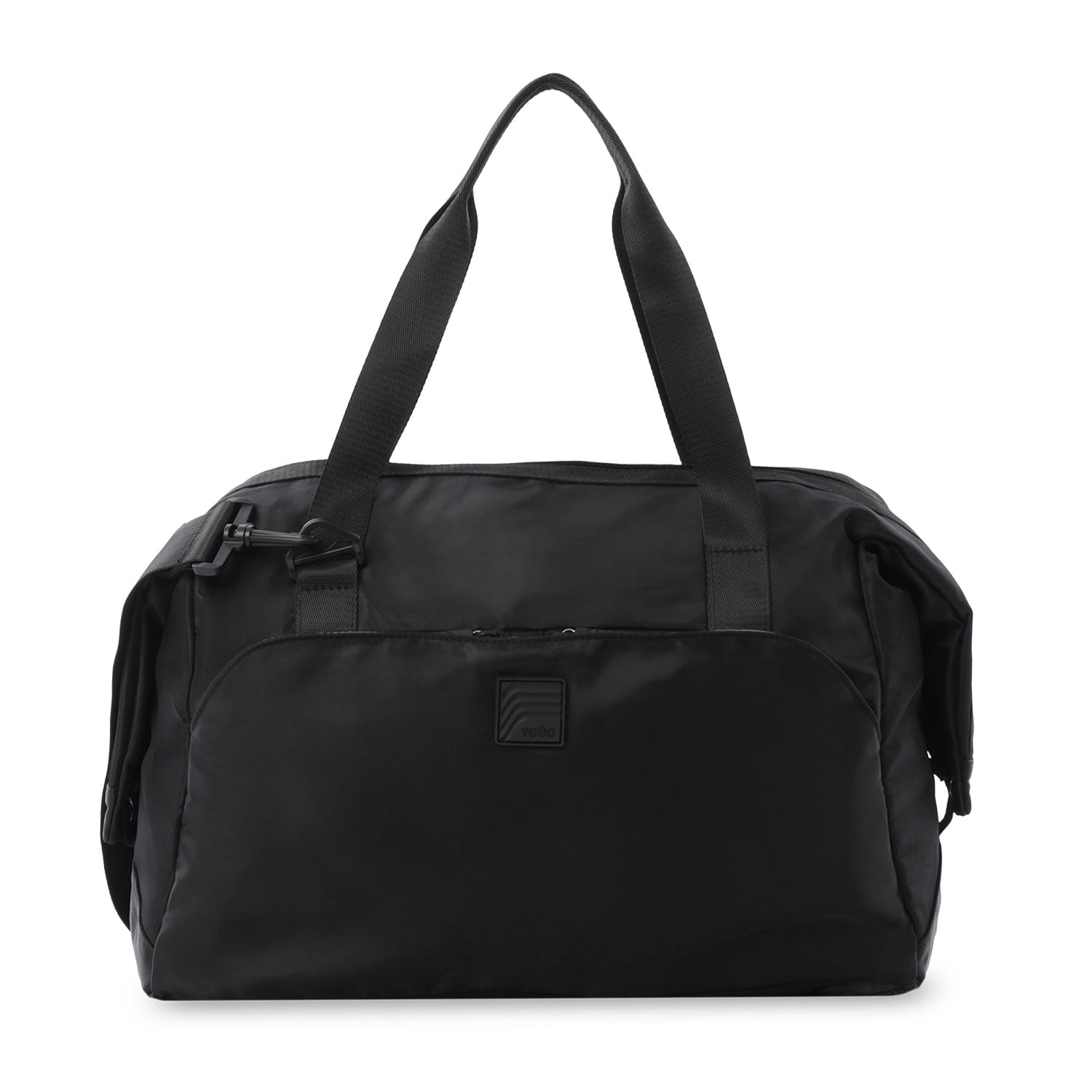 Bolso De Viaje Weekender Mediana Negro Totto
