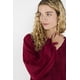 thumbnail image 2 of Blusa Romántica Guadalupe Burdeo vino M, 2 of 5