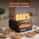 thumbnail image 3 of Horno para Pizza BIG HORN Eléctrico 14" 110V 6 Modos, 3 of 8