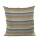 thumbnail image 1 of Cojín decorativo Plutus Brands Blue Plutus Tracks Stripe 50 x 50 cm, 1 of 9