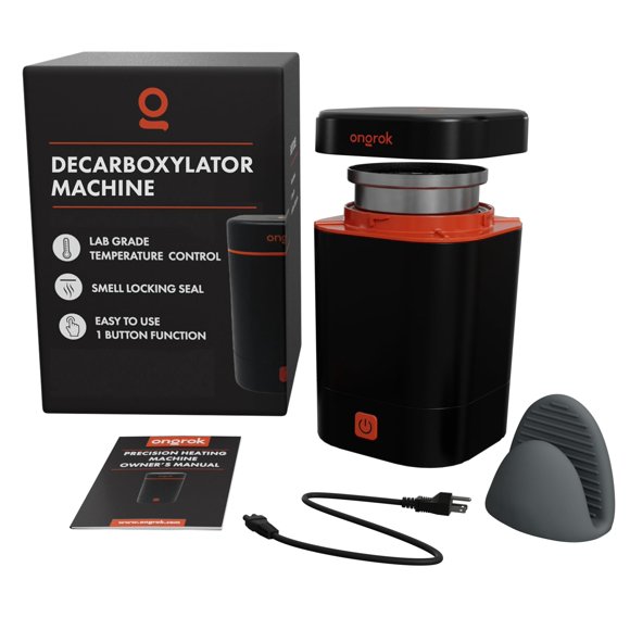 Decarboxilador ONGROK 1 oz de Uso Fácil para Hierbas